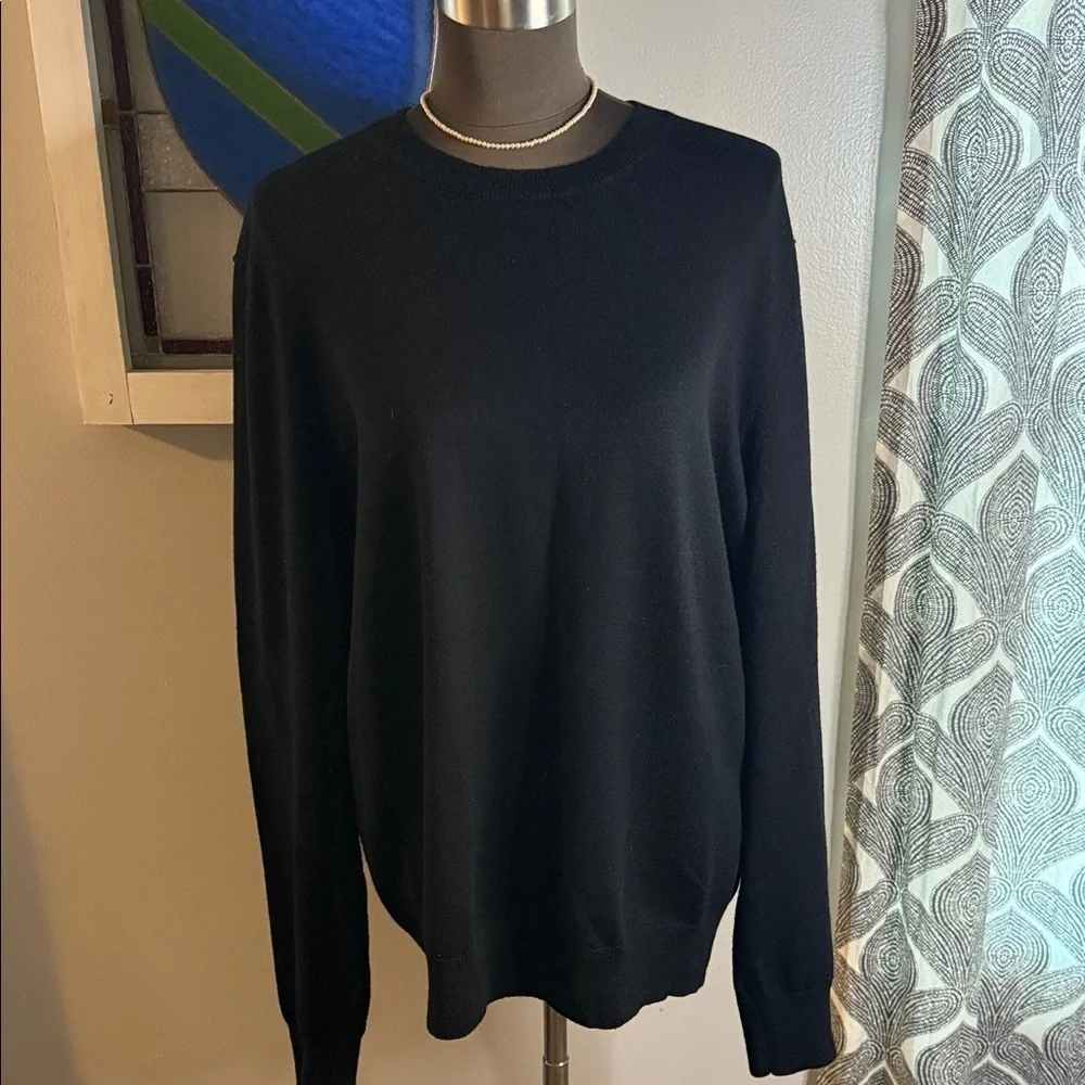 Banana Republic 100% Merino Wool Crew Neck Sweater SZ Large